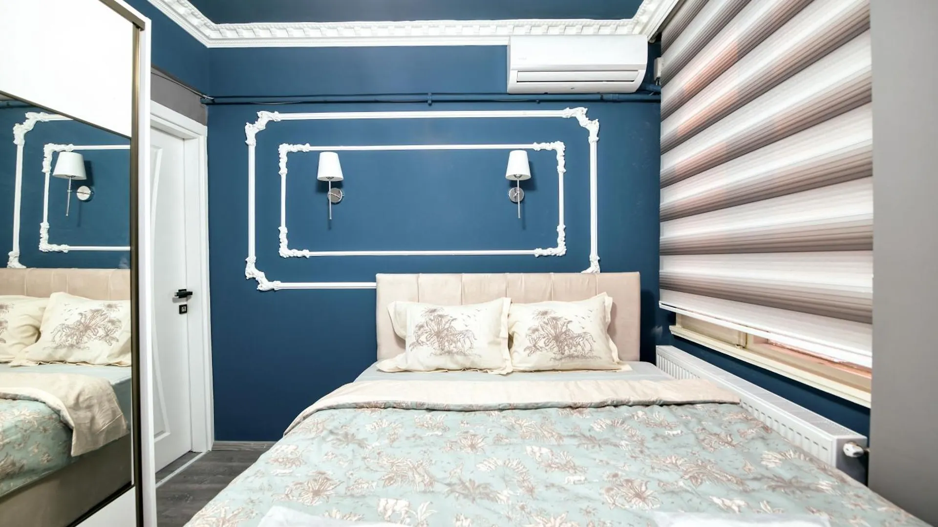 Blue White House Apartment Istanbul Turkey
